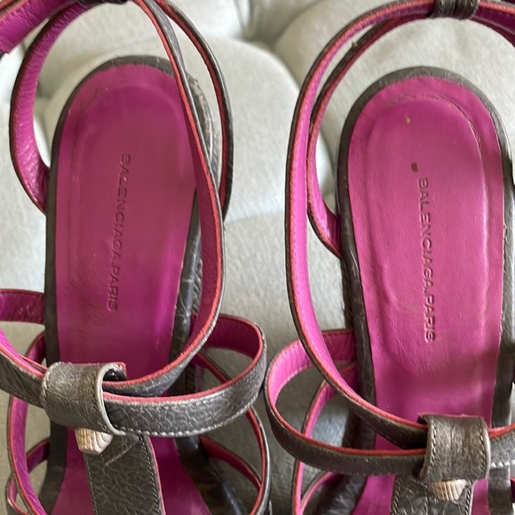 Balenciaga Arena Espadrille Wedges - Picture 5 of 16